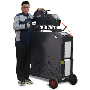 Handheld Small 1000w 2000w 3000w MAX Raycus 1.5kw 2kw  4 in 1 Metal Laser Welders Laser Cleaning Welding Machine