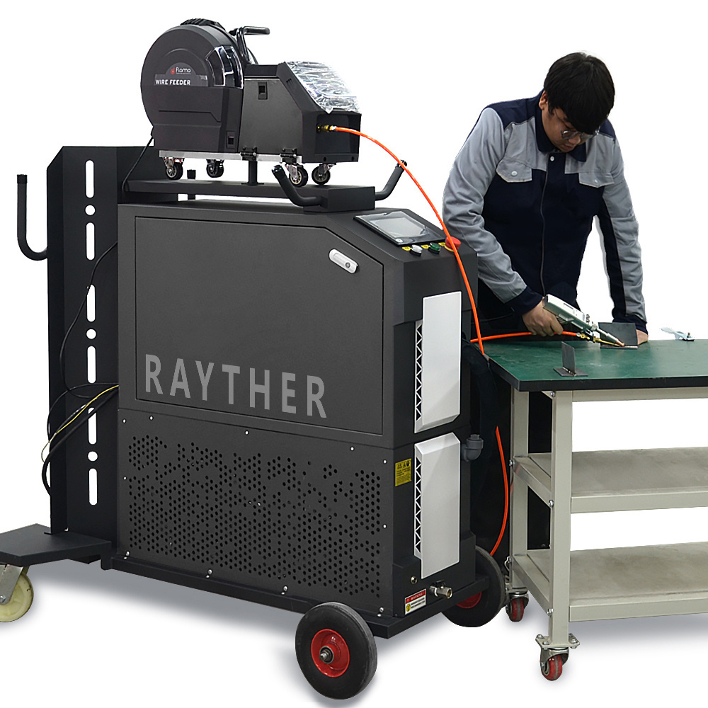 Handheld Small 1000w 2000w 3000w MAX Raycus 1.5kw 2kw  4 in 1 Metal Laser Welders Laser Cleaning Welding Machine