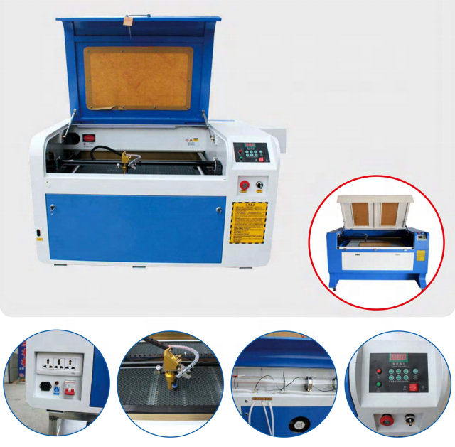 desktop laser wood engraving machine mini co2 laser cutter with ruida/m2 80w 100w relief 3d printer