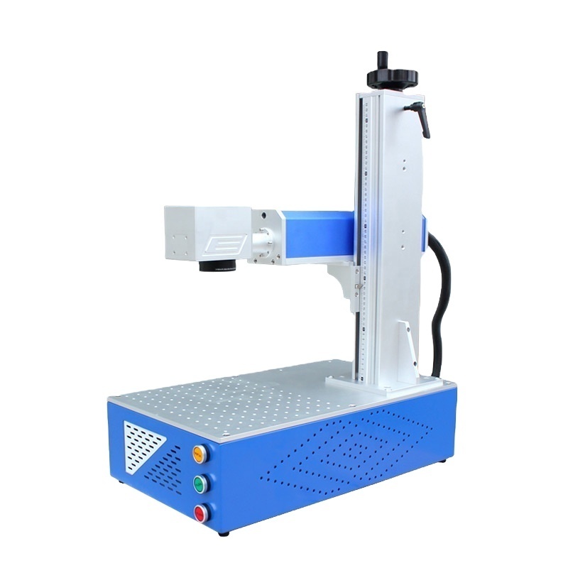 Fiber Optic Desktop Small Laser Marker Radium Engraving Machine Laser Engraving Machine Metal Coding Engraving Printer