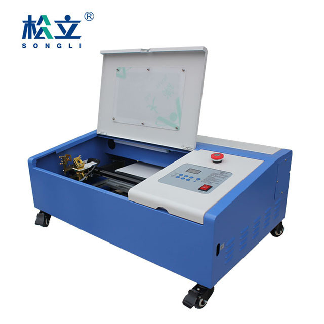 mini lazer cutter stamp maker engraving machine kl 3020 wood laser engraving machine