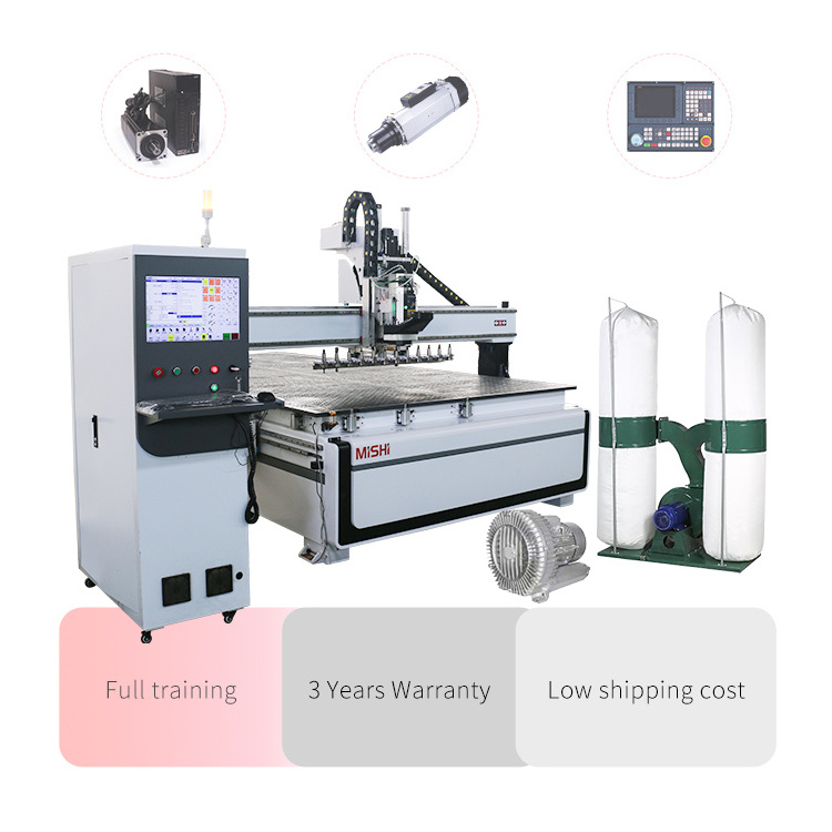 Good Performance Industrial 1325 Woodworking Engraving Machine 2030 CNC Router 2030 Atc 9kw Spindle Motor