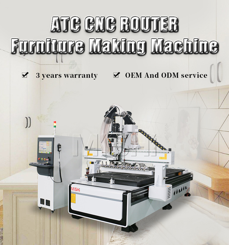 Good Performance Industrial 1325 Woodworking Engraving Machine 2030 CNC Router 2030 Atc 9kw Spindle Motor