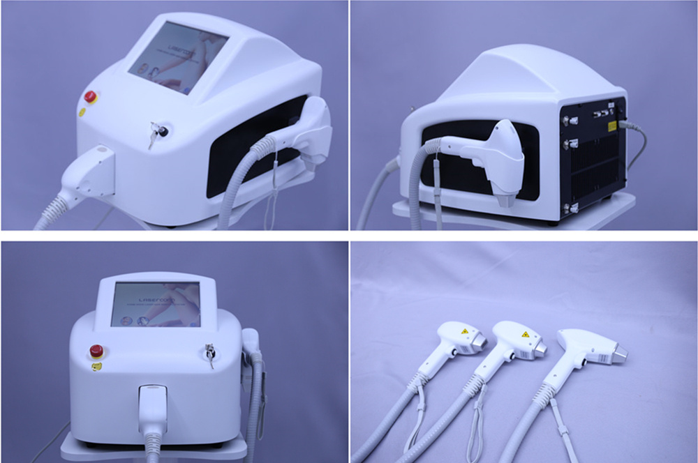 Portable Laser Depilacion Diode 808nm Professional Laser Hair Removal Machine