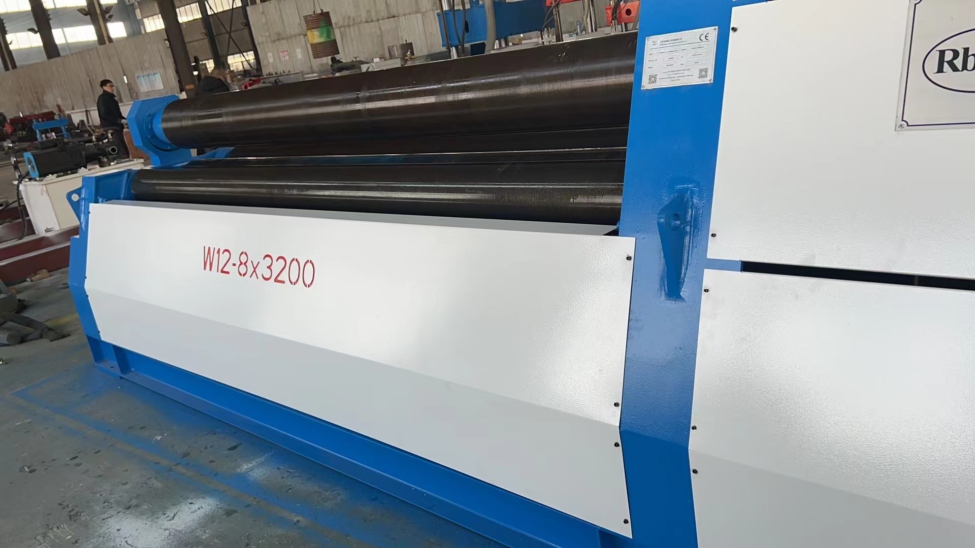 CNC 4 roll plate rolling sheet metal machine rolling bending machine