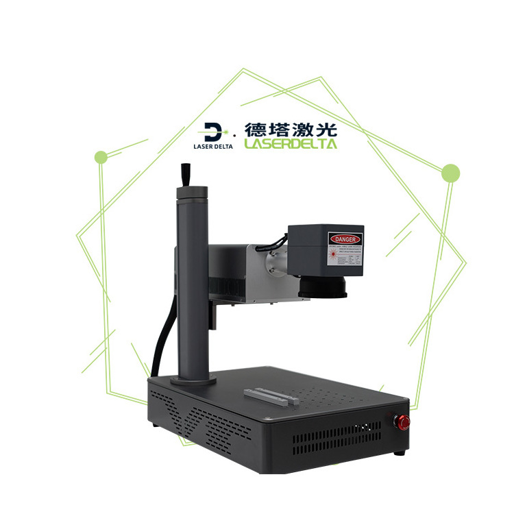 Universal Ultraviolet Ray Fiber Purple Cold Light Laser Marking Machine for Mask Plastic Toys Mark Diamond Gold Metal