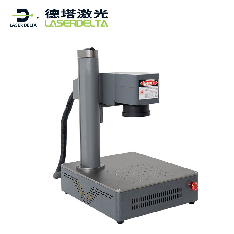 Multifunctional Desktop portable fiber laser Mini Marker 20W fiber laser marking machine For Metal