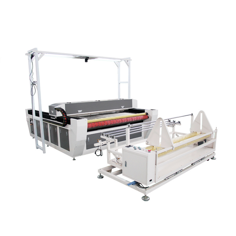 Co2 laser cutting machine panoramic camera positioning laser cutting machine for digital printing cutting