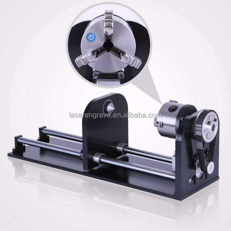 Four wheels rotary device of Co2 laser engraving cutting machine/ Laser machine parts