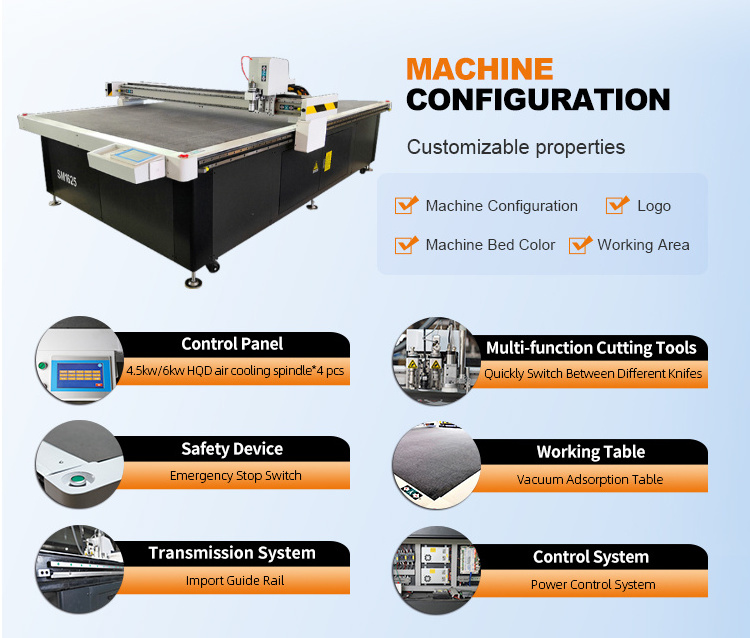 Jinan SM CNC equipment corrugated carton small gift box automatic cutting machine