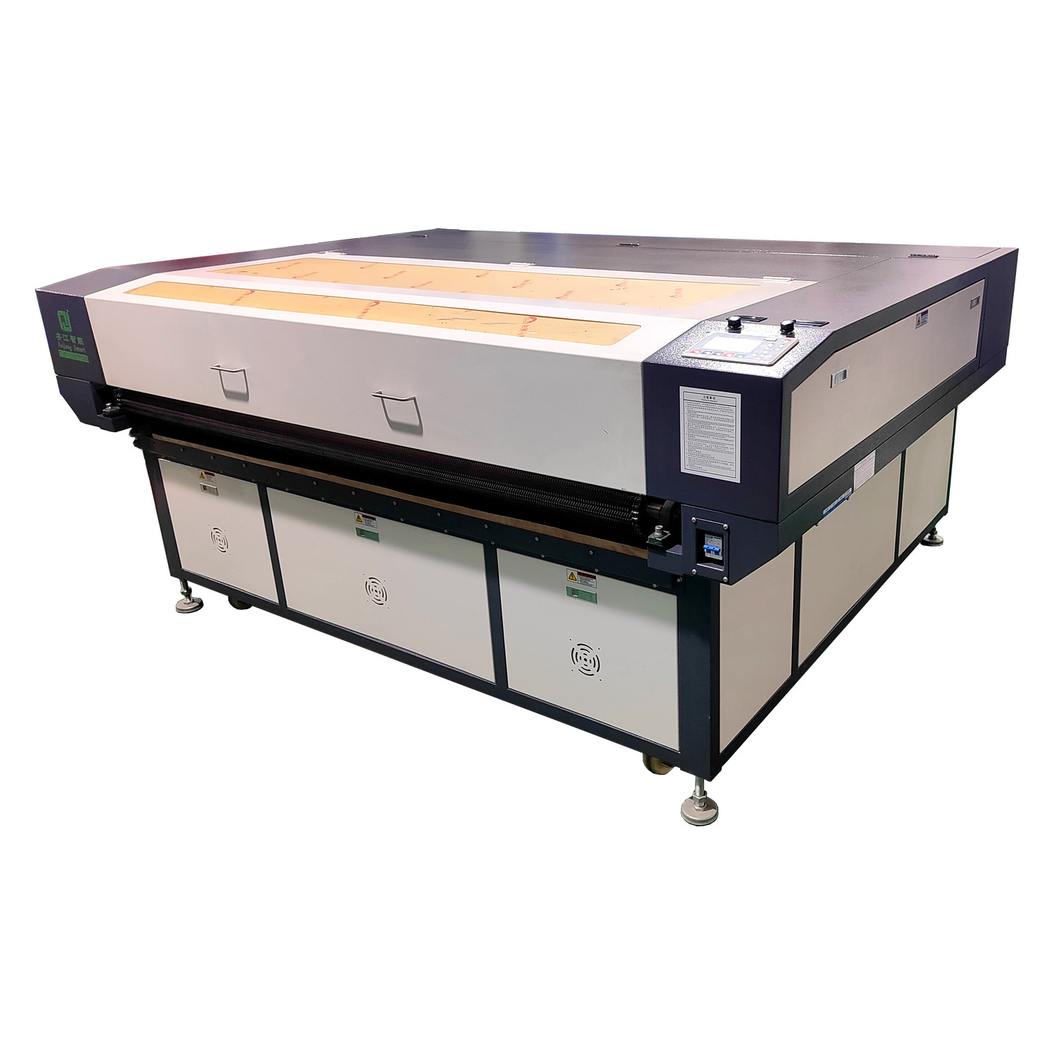 CE ISO Approved Auto Feeding CNC Textile Laser Cutting Machine For Fabric 1810