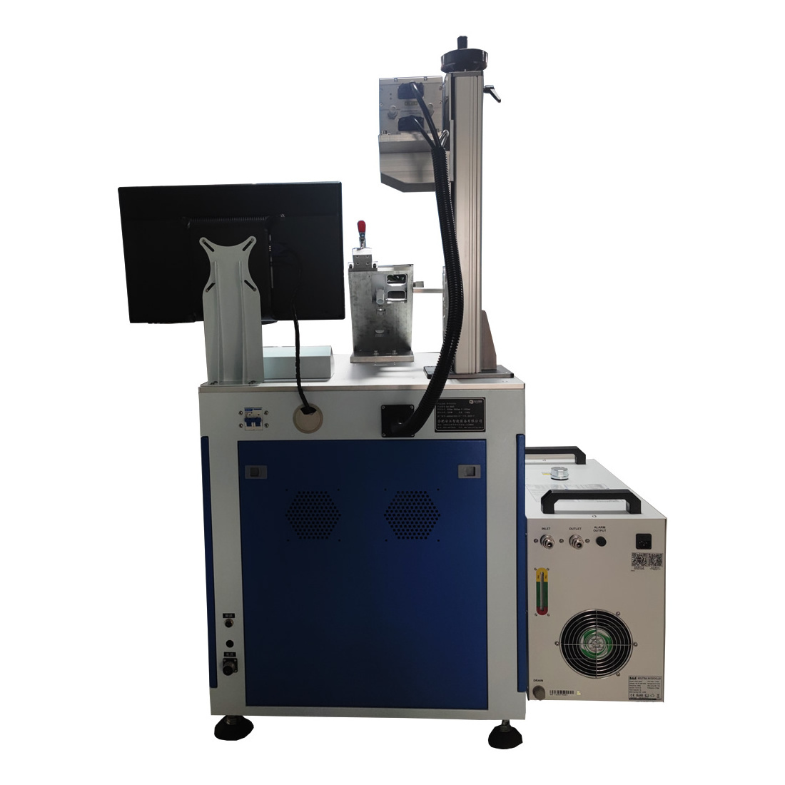 Best Industrial 3D UV Laser Marking Machine 3W 5W UV Galvo Laser For Glass Wristband Plastic