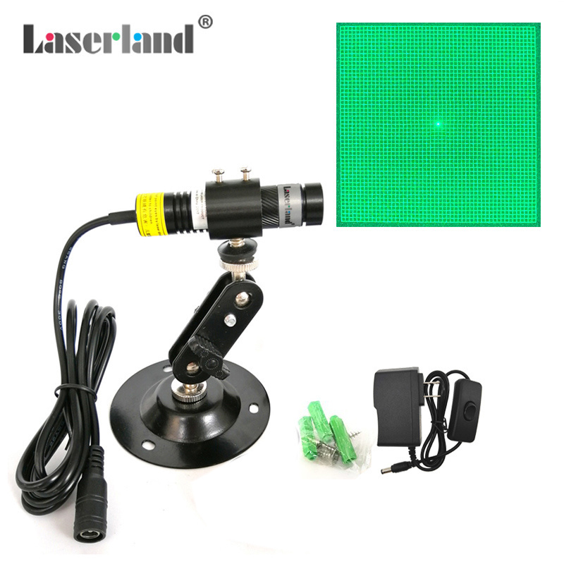 520nm 50*50 Grid 3D Structural Modeling Green Grating Laser Module Light Source Laser Scanner Machine Vision Grating Laser