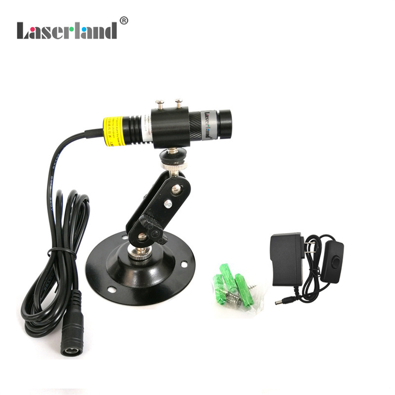 650nm Red Line Generator Alignment Wood Stone Focusable Laser Module Diode Marking Line Generator Locator