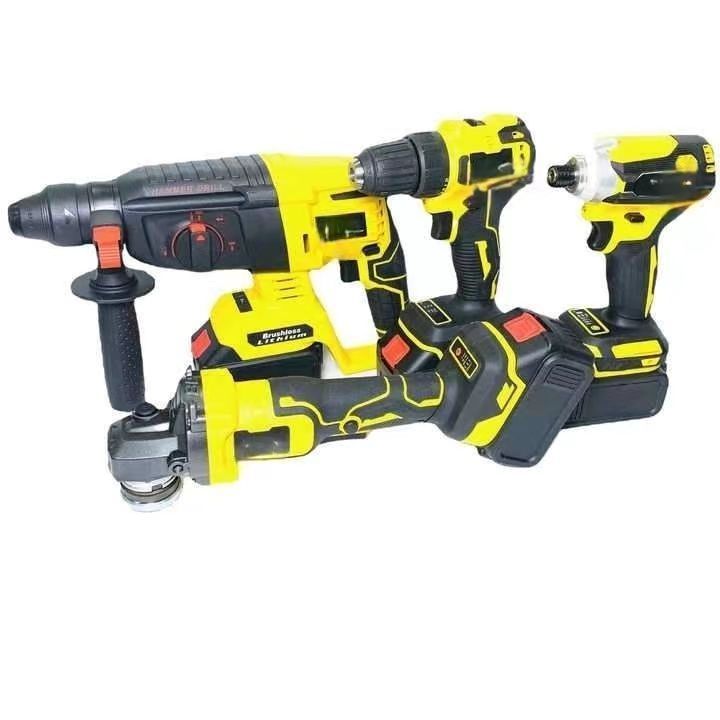 Guang Chen Combo tool Kit & Power Tools / Cordless Drill Power Tools High Performance Cordless Drills 18V 1.5Ah Cordless Drill