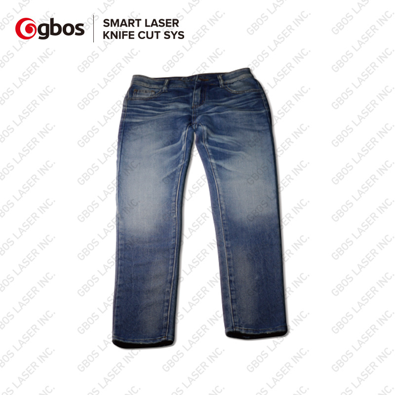 GBOS LASER laser denim marking jeans and denim jeans whisker machine XXP5-600-3D 600W