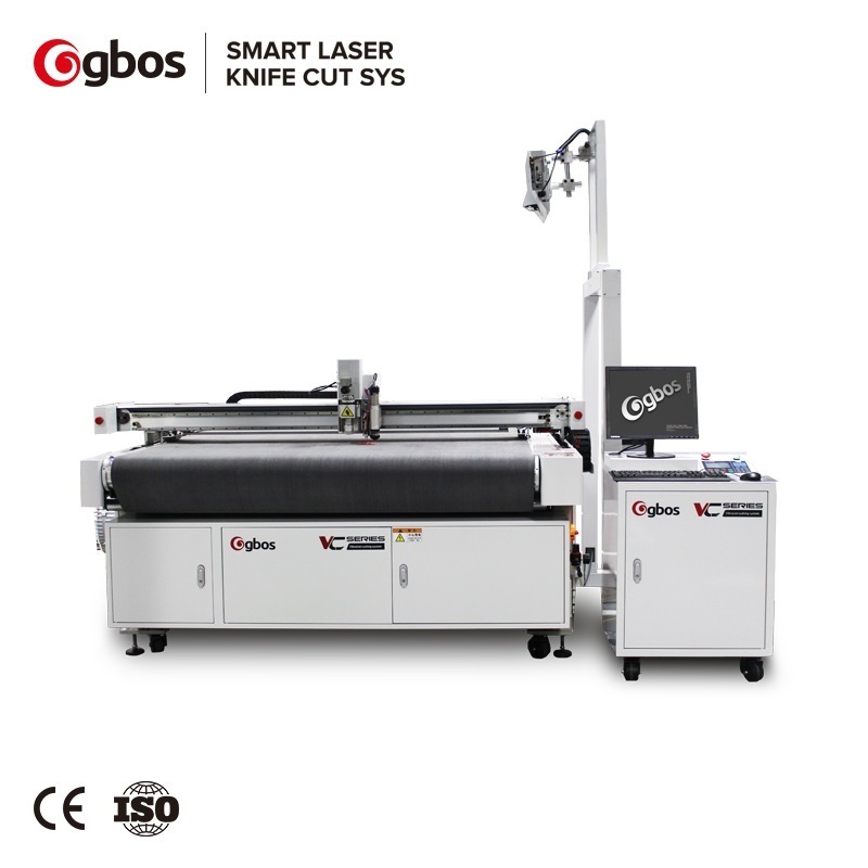 Fully Automatic CNC Digital Fabric Cloth Garment Oscillating Knife Cutting Machine With Projector