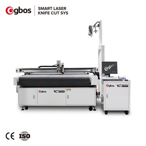 Fully Automatic CNC Digital Fabric Cloth Garment Oscillating Knife Cutting Machine With Projector