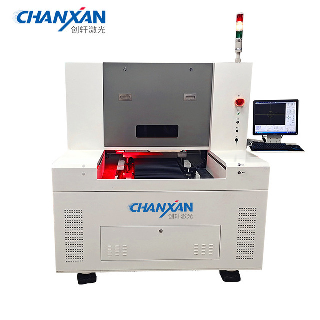 LCP PI FPC Picosecond/Nanosecond/UV laser drilling and etching Solar panel laser cutting machine