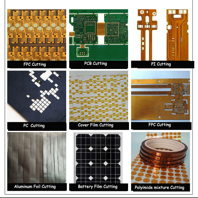 LCP PI FPC Picosecond/Nanosecond/UV laser drilling and etching Solar panel laser cutting machine