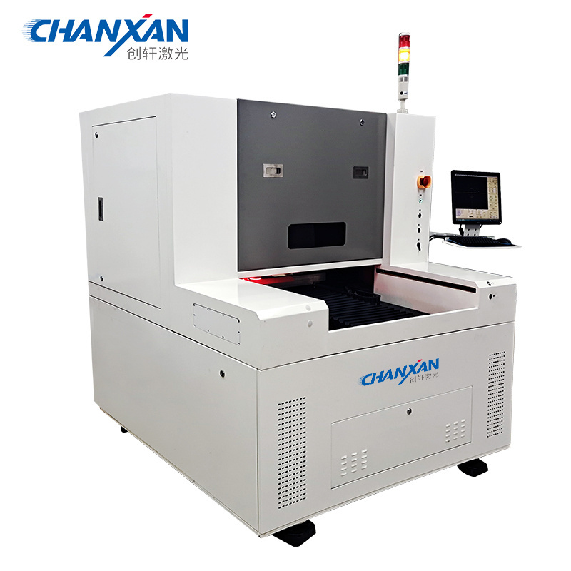 LCP PI FPC Picosecond/Nanosecond/UV laser drilling and etching Solar panel laser cutting machine