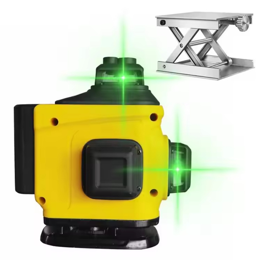 Building Automatic Radiation 360 Air Section Laser Level Set 16lines Indoor Self Leveling Rotary Lasers Level For Drill Machine