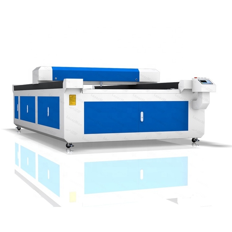 Fabric textile industry 1325 large co2 cnc laser cutting machine with competitive price for leather table cloth lace silk