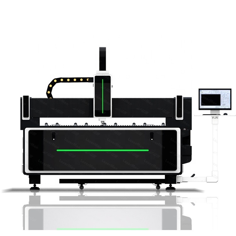 Bottom price Lasermen brand carbon steel fiber laser cutting machine