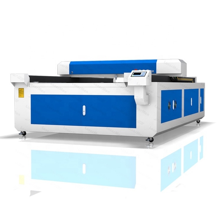 Fabric textile industry 1325 large co2 cnc laser cutting machine with competitive price for leather table cloth lace silk