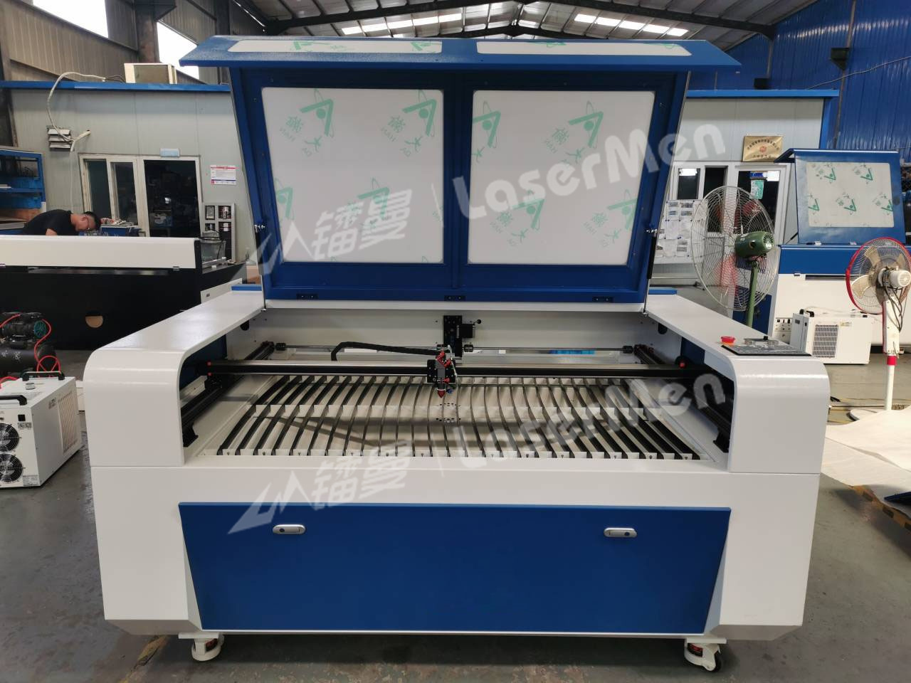 High precision rubber stamp making machine co2 laser engraver co2 laser cutting machine