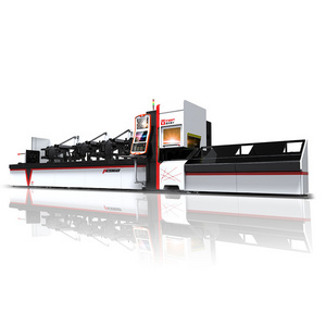 Professional Pipe Laser Cutting Machine Golden Laser P2060