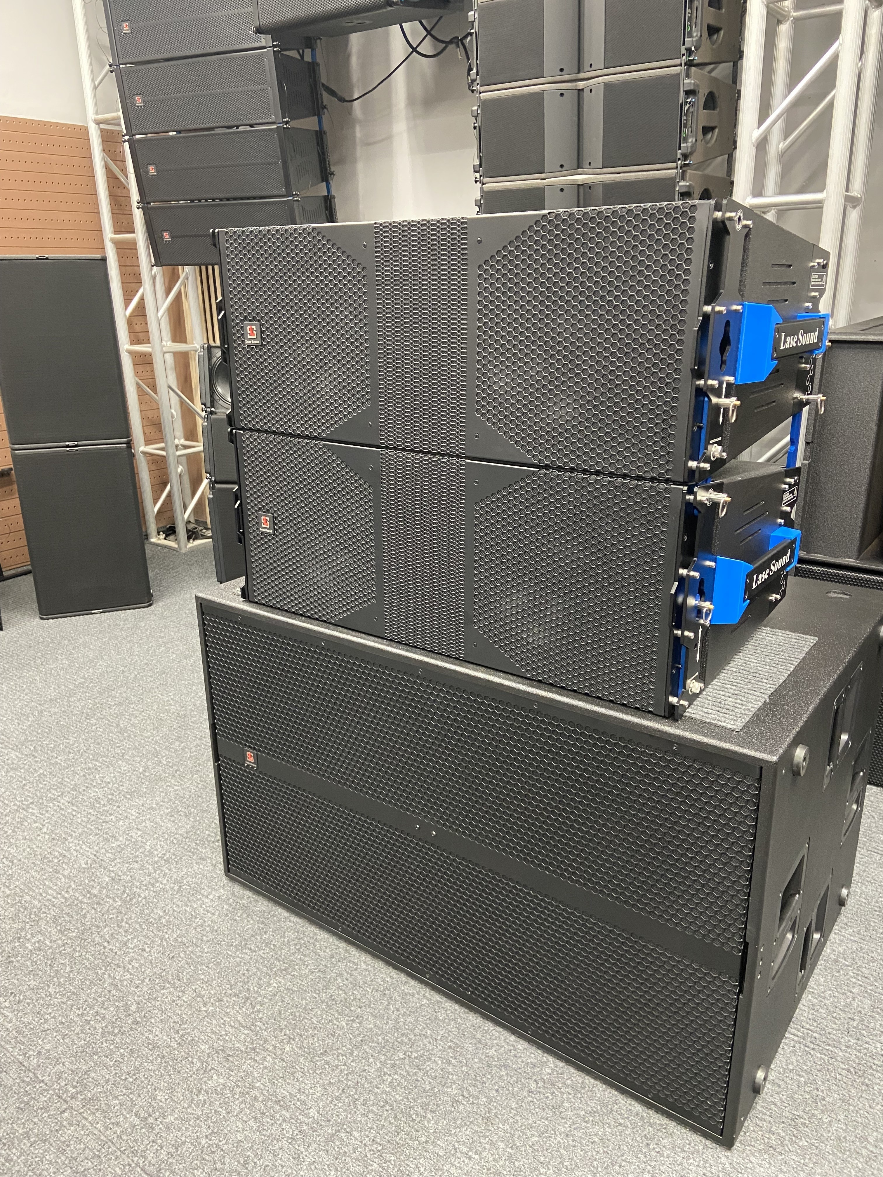 Lase Sound A12WAD New Design 2*12 Inch Line Array DJ Speakers 1000W Pro Audio Active System Passive Type 1200W Output Power