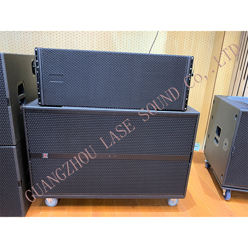 Professional audio TTL 551 A three 3 wayactive line array sound system double 12 inch speaker line array speakers