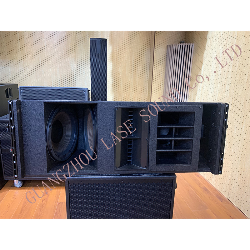 Professional audio TTL 551 A three 3 wayactive line array sound system double 12 inch speaker line array speakers