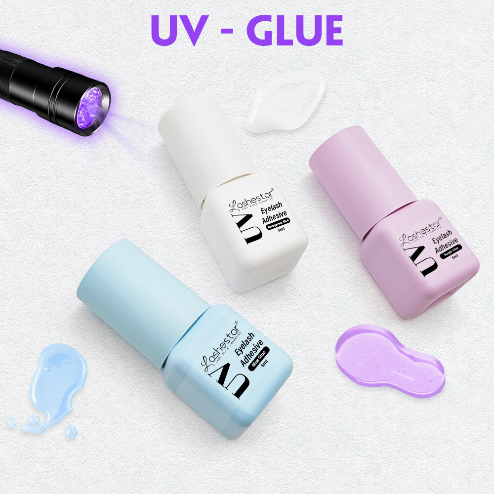 New Technique Washable Glue Eyelash Adhesive UV microwave Black Glue for Eyelash Extension