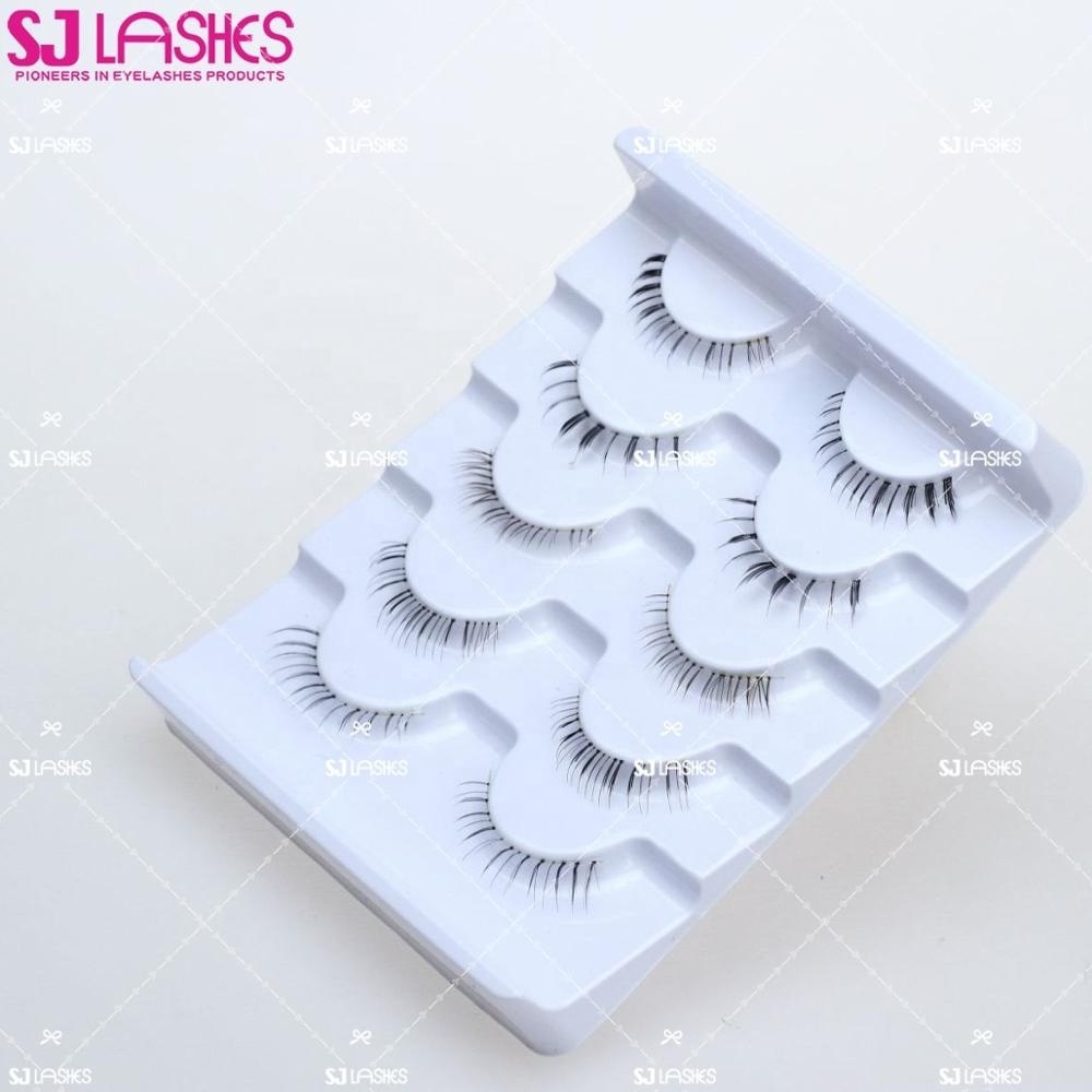 Handmade Premium  Bottom Lashes  Wholesale False Lower Strip Under Eye Lashes With Private Box