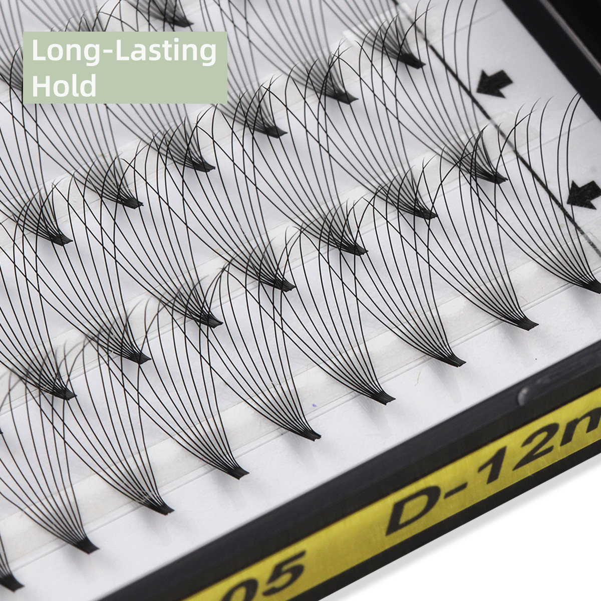 Custom Beauty Lashes Private Label 3d 4d 6d 8d 9d 10d Premade Volume Fans Short Stem Fans Lashes Handmade Fan Eyelash Extensions