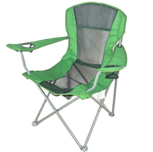 Hot Sale  oversized High Quality Portable Folding Chair Breathable  net Chair Fishing Barbecue Camping Beach Chair