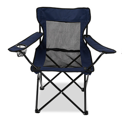 Good quality lightweight oversize outdoor leisure  Breathable mesh cup holder  folding beach camping chair for picnic fishing tr