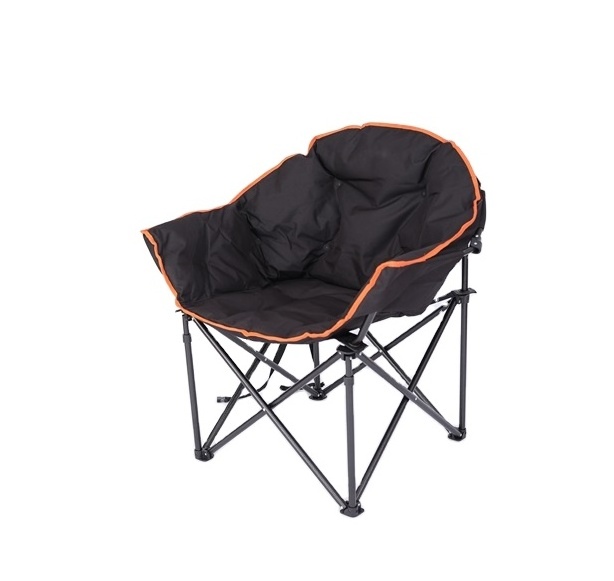 Oversized Portable Outdoor Heated Folding Moon Chairs Padded Comfy Heating Chair for Outdoor Sports Camping