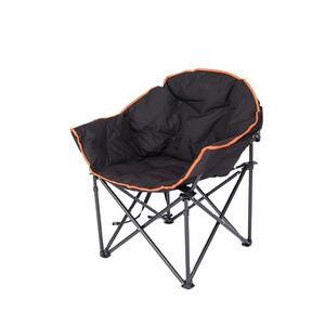 Oversized Portable Outdoor Heated Folding Moon Chairs Padded Comfy Heating Chair for Outdoor Sports Camping