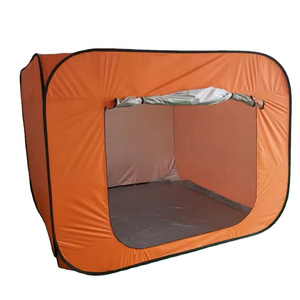 good quality High Quality POP UP Family Relief Tent Emergency Survival Shelter Isolation Tents Folding Disaster Cube Tent