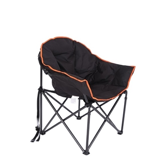 Oversized Portable Outdoor Heated Folding Moon Chairs Padded Comfy Heating Chair for Outdoor Sports Camping