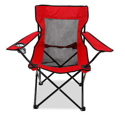 Good quality lightweight oversize outdoor leisure  Breathable mesh cup holder  folding beach camping chair for picnic fishing tr