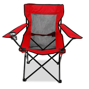 Good quality lightweight oversize outdoor leisure  Breathable mesh cup holder  folding beach camping chair for picnic fishing tr