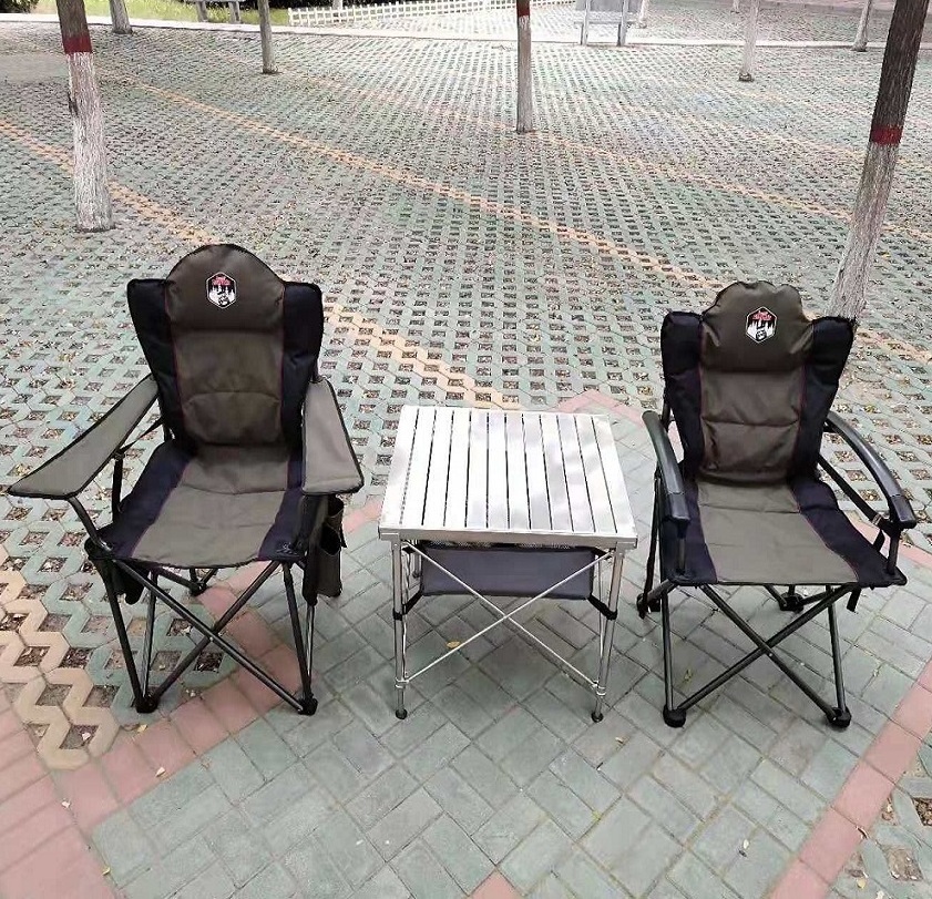 outdoor leisure  good quality heavy duty luxury  aluminum tube  folding camping chair