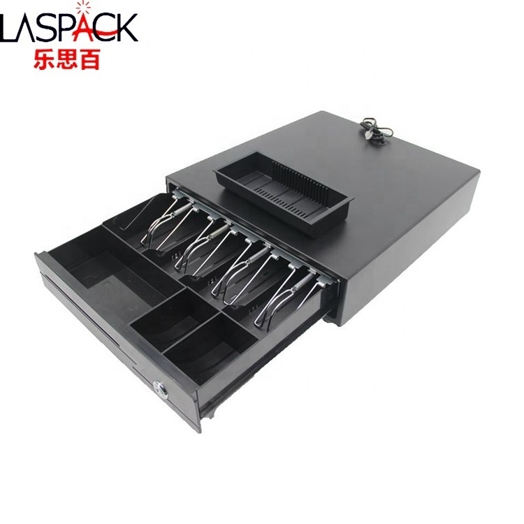 Hot Selling Cash Drawer in POS Systems 12V, High Quality Supermarket Money Lock Box Cash Register for sale