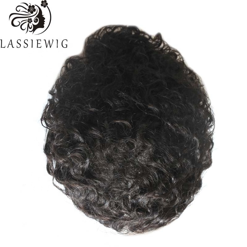 afro curl hair piece toupee