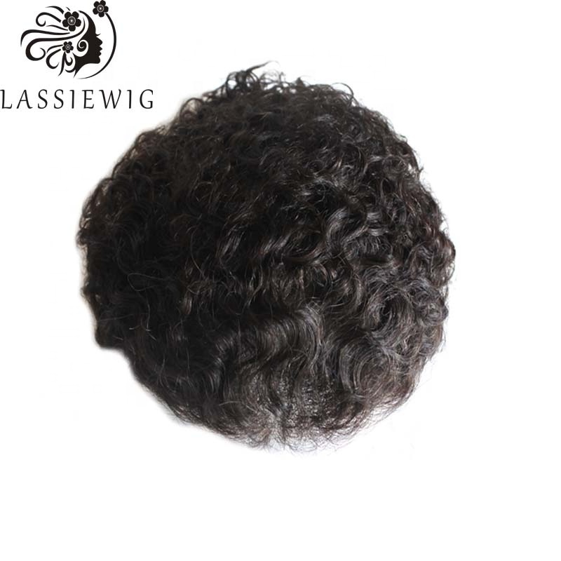 afro curl hair piece toupee