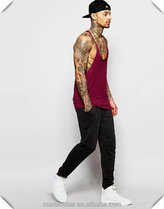 2024 New High Quality Men Fashion Men' Summer Singlet Polyester Cotton Sleeveless Singlet For Men